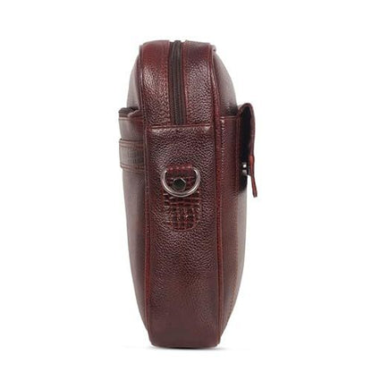 Genuine Leather Office Bag for Men – 15.6 Inch Leather Laptop Bag for Men – Men’s Leather Briefcase