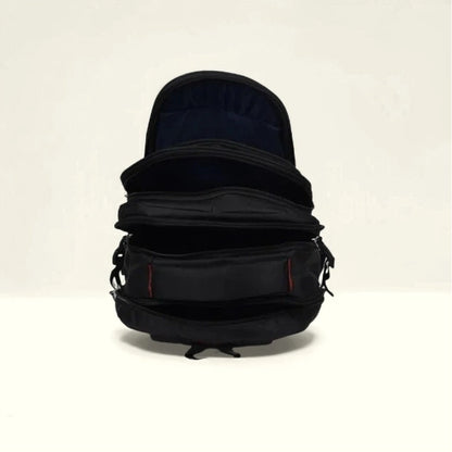 Coastal Belt Multifunctional Black Backpack for College, Office & Travel