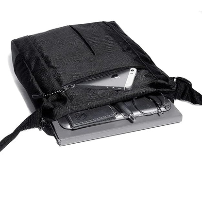 Water Resistance Side Bag - Travel Bag - Office Business Bag - Cross Body Bag - Messenger Bag - Sling Bag for Men  Adjustable Strap