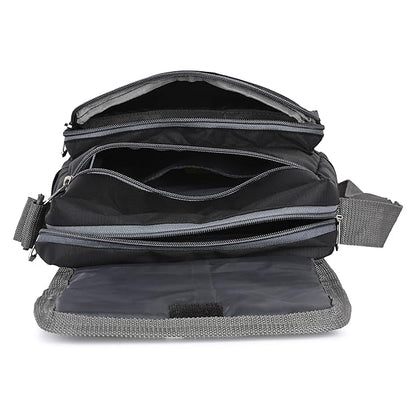 Water-Resistant Crossbody Messenger Bag for Men – Travel, Office & Daily Use