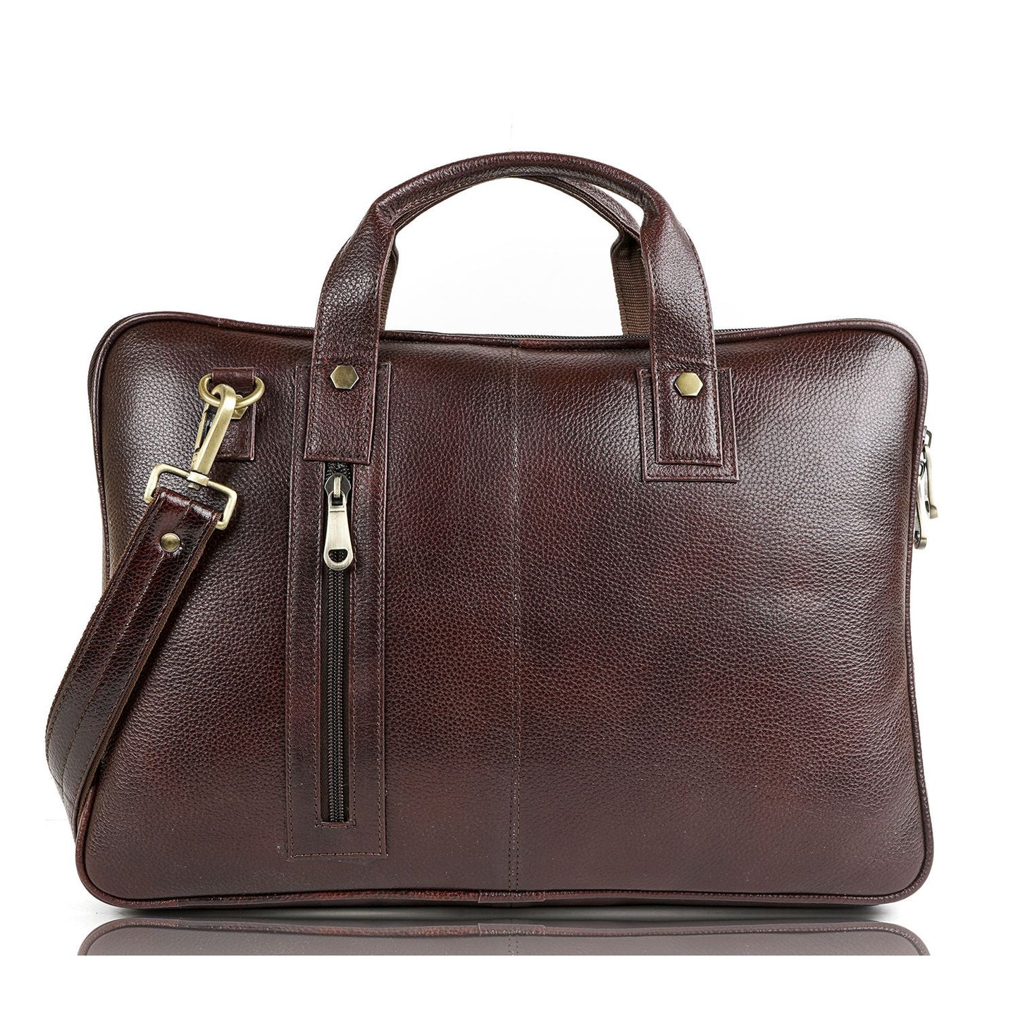 Genuine Leather Office Laptop Bag for Men