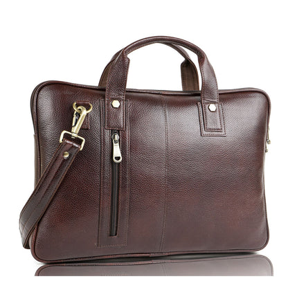 Genuine Leather Office Laptop Bag for Men